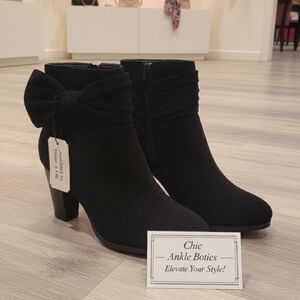 Mossimo Supply Co. Black Ankle Booties